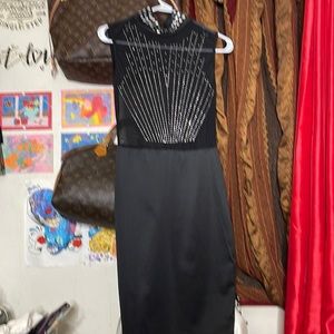 Black out on the town dress